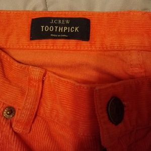 Corduroy peach/ orange pants